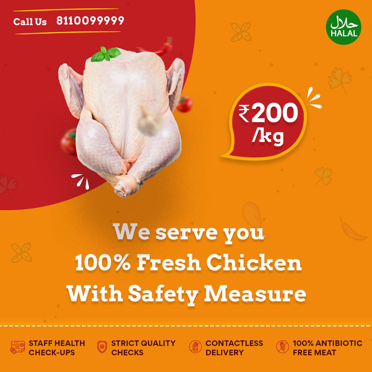 Buy Chicken Online | Home Delivery in 90 minutes | Royal Chicken